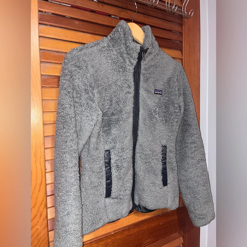 Patagonia Women’s Los Lobos Full-Zip Fleece Jacket Gray - size small - Picture 3 of 12